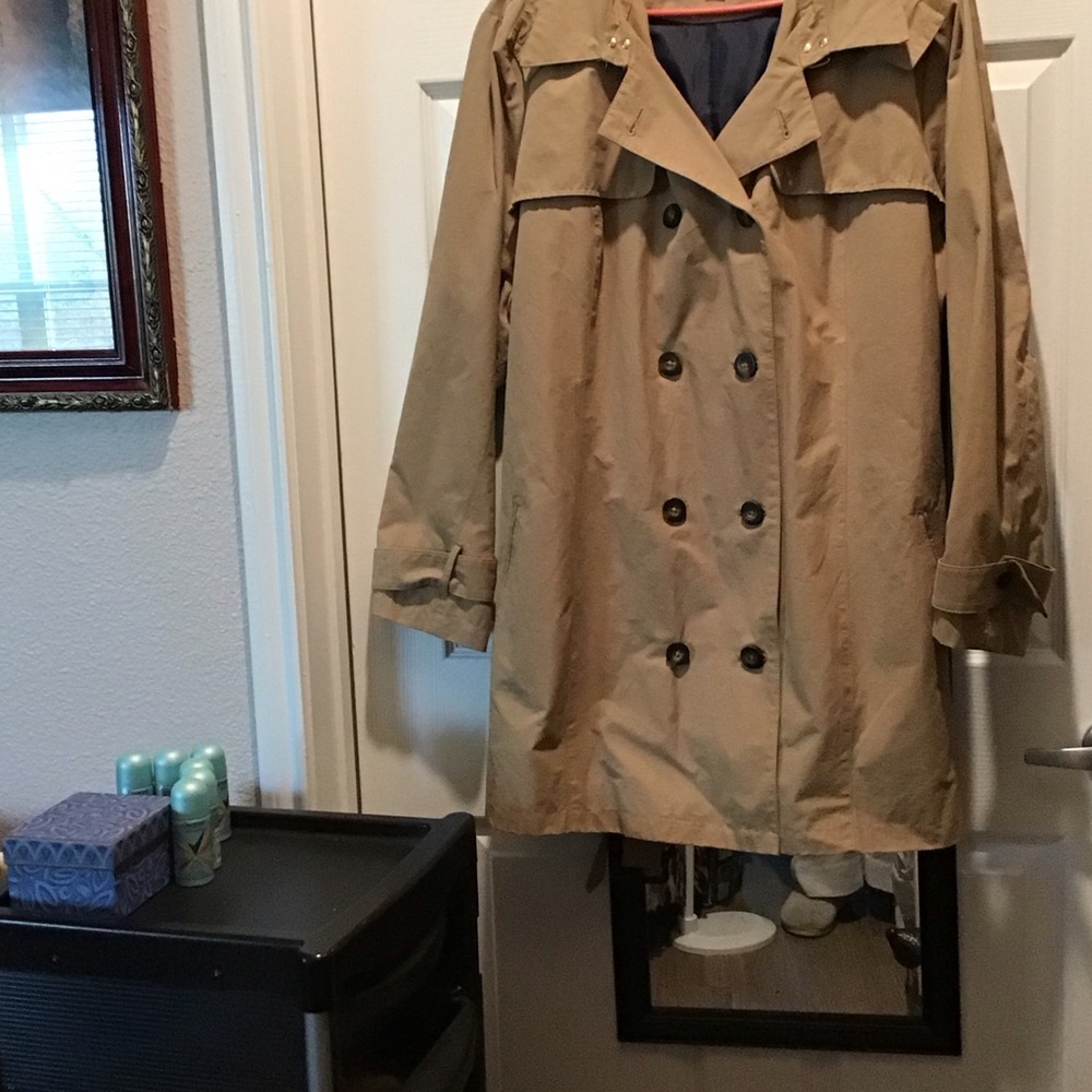 Classic Tan Trench Coat